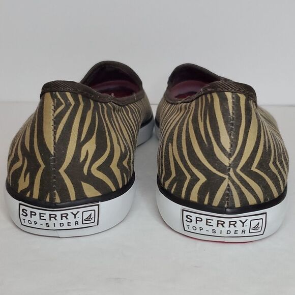 Sperry Top sider canvas slip on flats - Picture 8 of 10